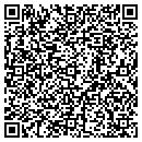 QR code with H & S Cleaning Service contacts