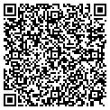 QR code with L C A H contacts