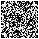 QR code with K W Bafundo MD contacts