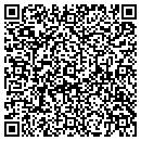 QR code with J N B Lab contacts
