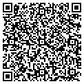 QR code with D & D Drapery contacts