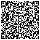 QR code with N B Roberts contacts