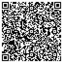 QR code with P T Builders contacts
