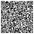 QR code with H F Wright contacts