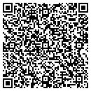 QR code with B & F Auto Mechanic contacts