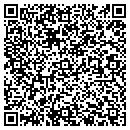 QR code with H & T Tool contacts
