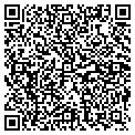 QR code with P & M Fencing contacts