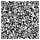 QR code with F Klein contacts