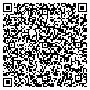 QR code with P & E Heating & AC contacts