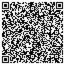 QR code with P & R Concrete contacts