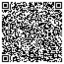 QR code with P&E Construction Co contacts