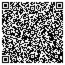QR code with V & J Service contacts