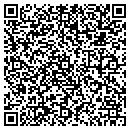 QR code with B & H Security contacts