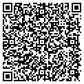 QR code with P E R A contacts