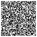 QR code with P W Building Service contacts