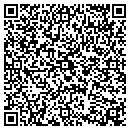 QR code with H & S Vending contacts