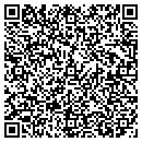 QR code with F & M Self Storage contacts