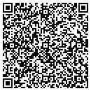 QR code with P J Hartman contacts
