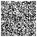 QR code with H Barker Architects contacts