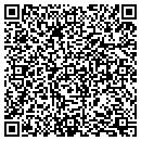 QR code with P T Moving contacts