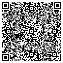 QR code with N & H Log Homes contacts