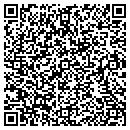 QR code with N V Hauling contacts
