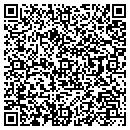 QR code with B & D Mfg Co contacts