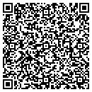 QR code with H R Melohn contacts