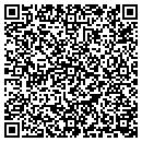 QR code with V & R Production contacts