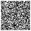 QR code with N & H Log Homes contacts
