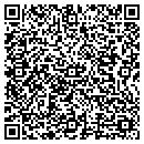 QR code with B & G Tree Trimming contacts
