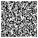 QR code with P & T Machine contacts