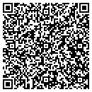 QR code with B & B Spheres contacts