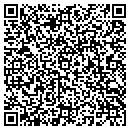 QR code with M V E D A contacts