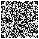 QR code with K & M Concrete Pumping contacts