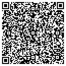 QR code with H D R contacts