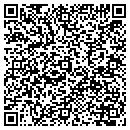 QR code with H Lichti contacts