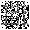 QR code with H & T Auto contacts