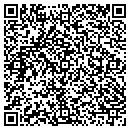 QR code with C & C Window Tinting contacts