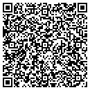QR code with B & P Microfilming contacts