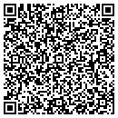 QR code with R & A Cores contacts