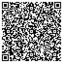 QR code with P & D Grocery contacts