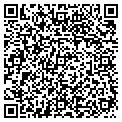 QR code with RCM contacts