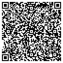 QR code with M Runnells Const contacts