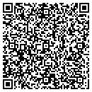 QR code with H & R Locksmith contacts