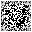 QR code with 3 Day Blinds contacts