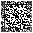 QR code with P & F Distributors contacts