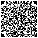 QR code with P F Construction contacts