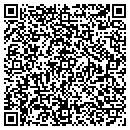 QR code with B & R Video Center contacts