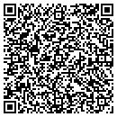 QR code with P & R Pool Service contacts